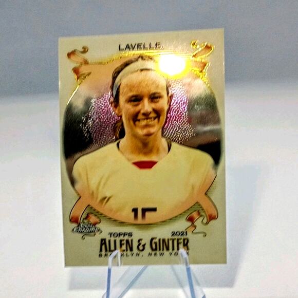 2021 Topps Chrome Allen & Ginter Rose Lavelle Limited Card #249 - Picture 2 of 11